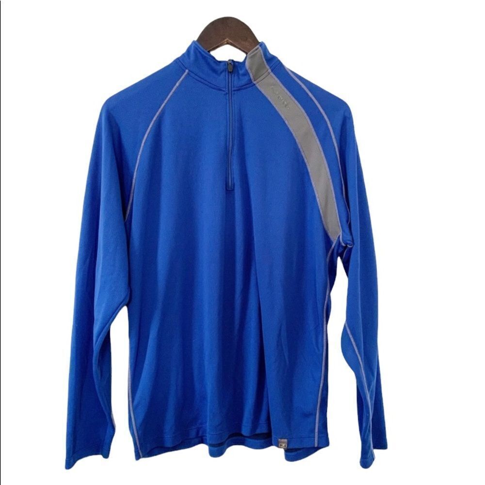 Sugoi Blue Sports Cycling Long Sleeve Shirt‎